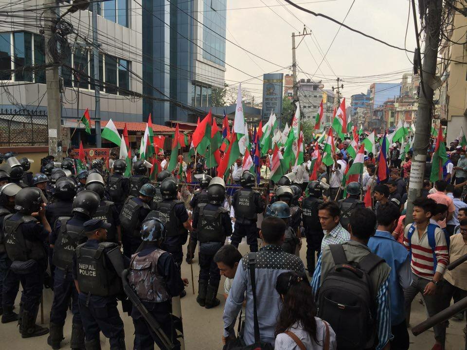 Kathmandu-Centric Protest Monitoring : 2nd Day (May 16, 2016)